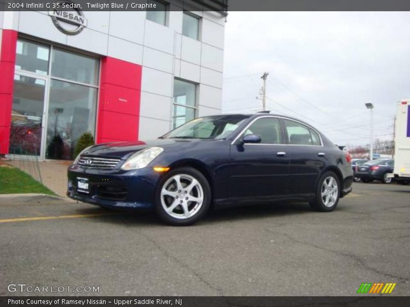 Twilight Blue / Graphite 2004 Infiniti G 35 Sedan