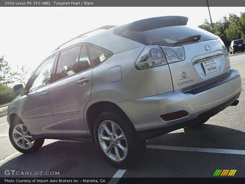 Tungsten Pearl / Black 2009 Lexus RX 350 AWD
