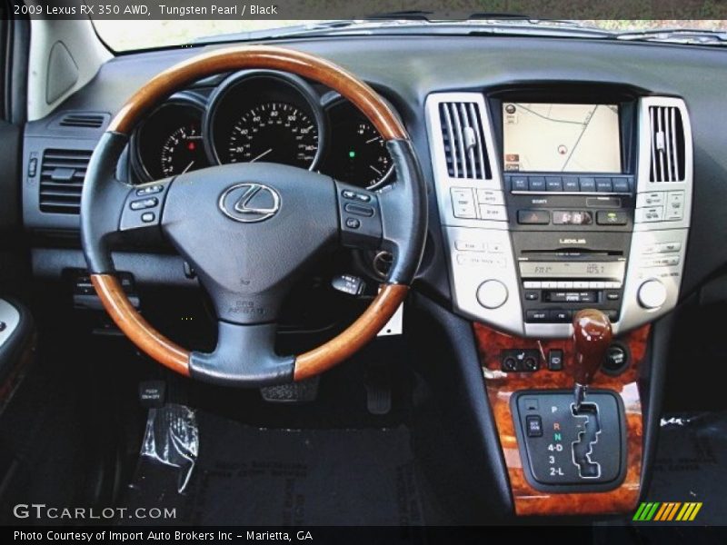 Tungsten Pearl / Black 2009 Lexus RX 350 AWD
