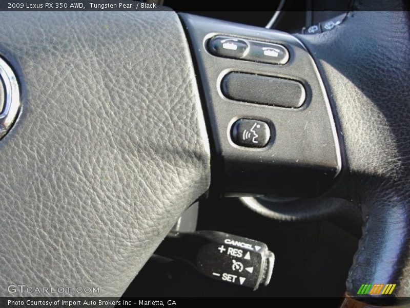 Tungsten Pearl / Black 2009 Lexus RX 350 AWD