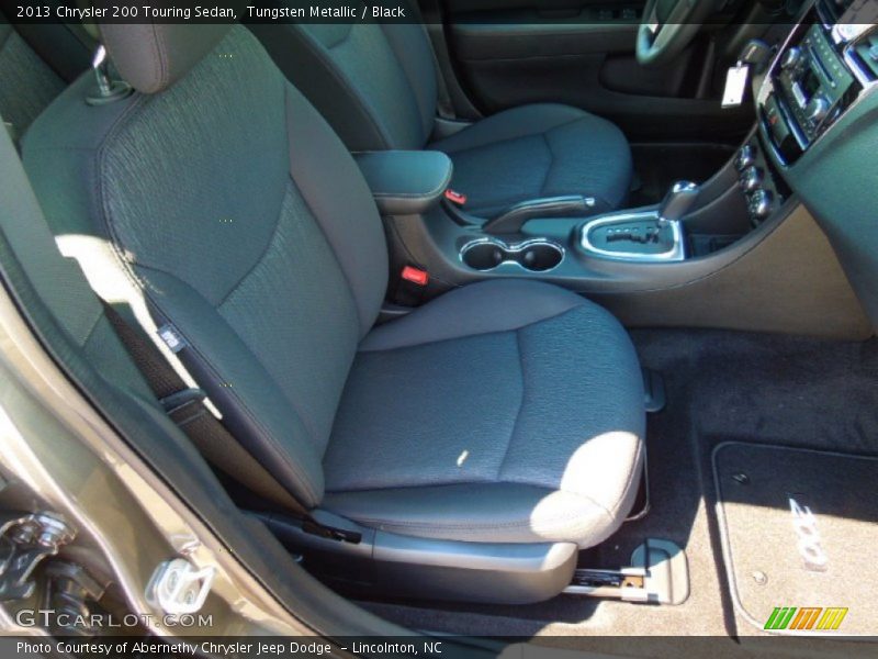 Tungsten Metallic / Black 2013 Chrysler 200 Touring Sedan