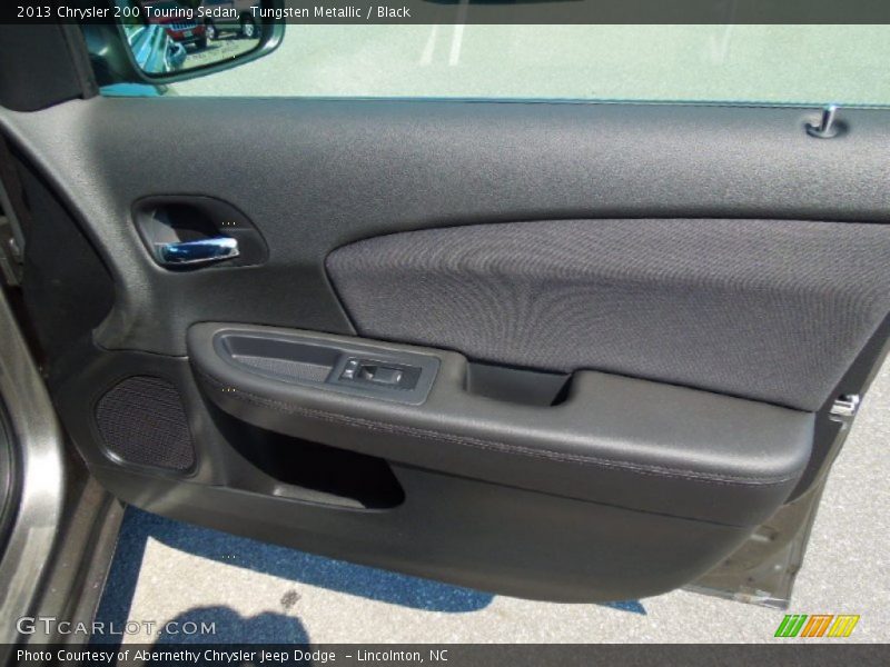 Tungsten Metallic / Black 2013 Chrysler 200 Touring Sedan