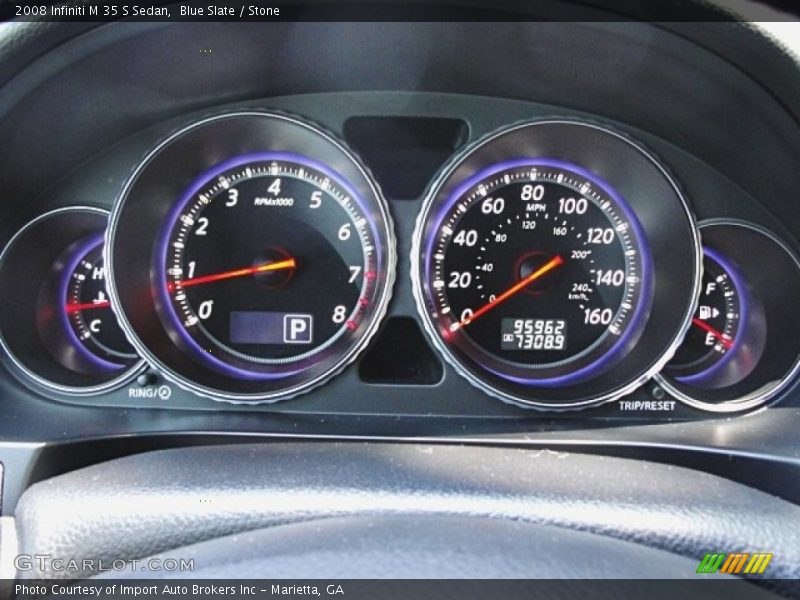 Blue Slate / Stone 2008 Infiniti M 35 S Sedan