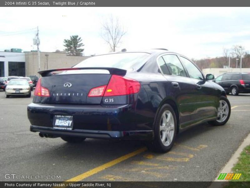 Twilight Blue / Graphite 2004 Infiniti G 35 Sedan