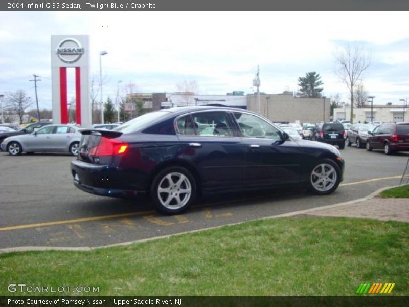 Twilight Blue / Graphite 2004 Infiniti G 35 Sedan