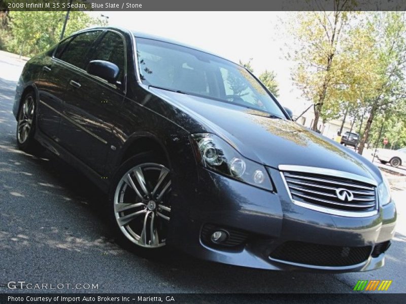 Blue Slate / Stone 2008 Infiniti M 35 S Sedan