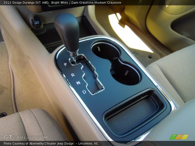 Bright White / Dark Graystone/Medium Graystone 2013 Dodge Durango SXT AWD