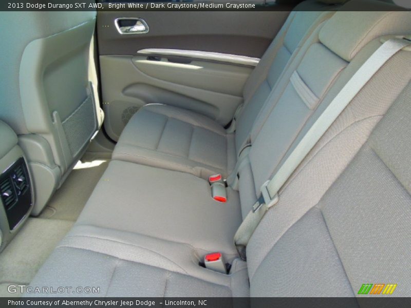 Bright White / Dark Graystone/Medium Graystone 2013 Dodge Durango SXT AWD