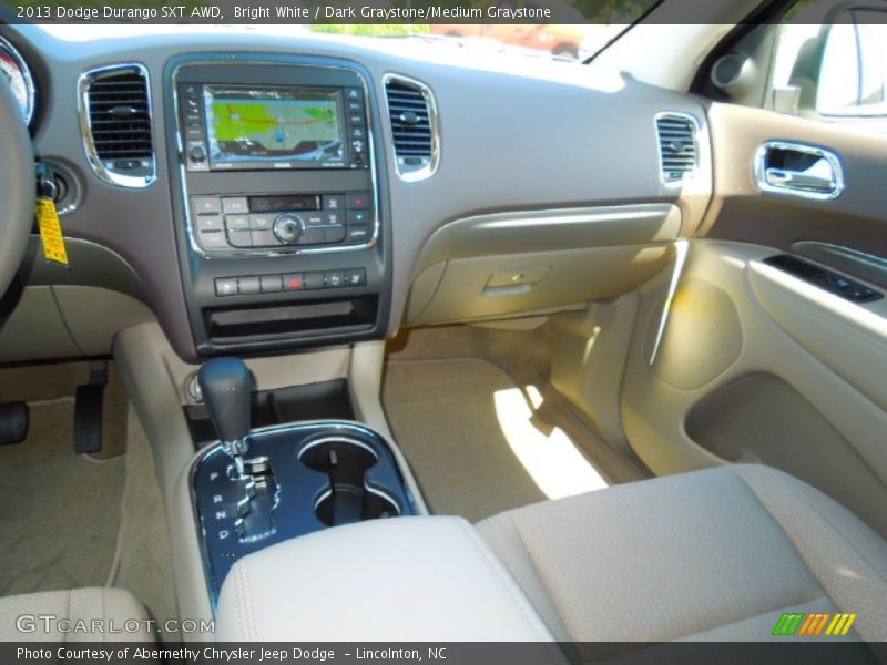 Bright White / Dark Graystone/Medium Graystone 2013 Dodge Durango SXT AWD