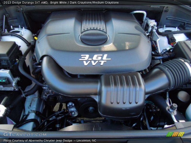 Bright White / Dark Graystone/Medium Graystone 2013 Dodge Durango SXT AWD