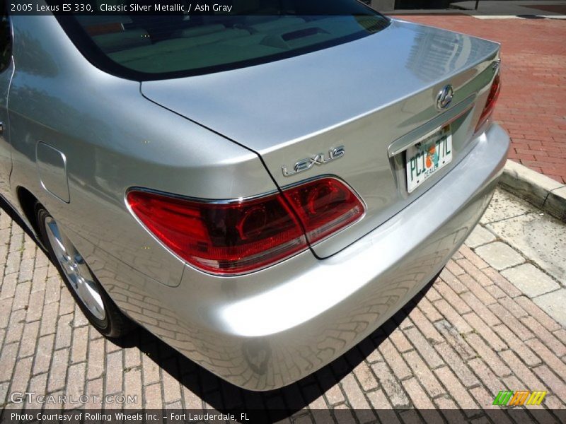 Classic Silver Metallic / Ash Gray 2005 Lexus ES 330