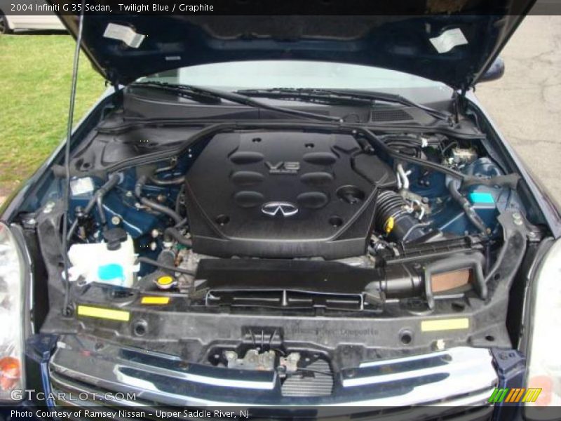 Twilight Blue / Graphite 2004 Infiniti G 35 Sedan