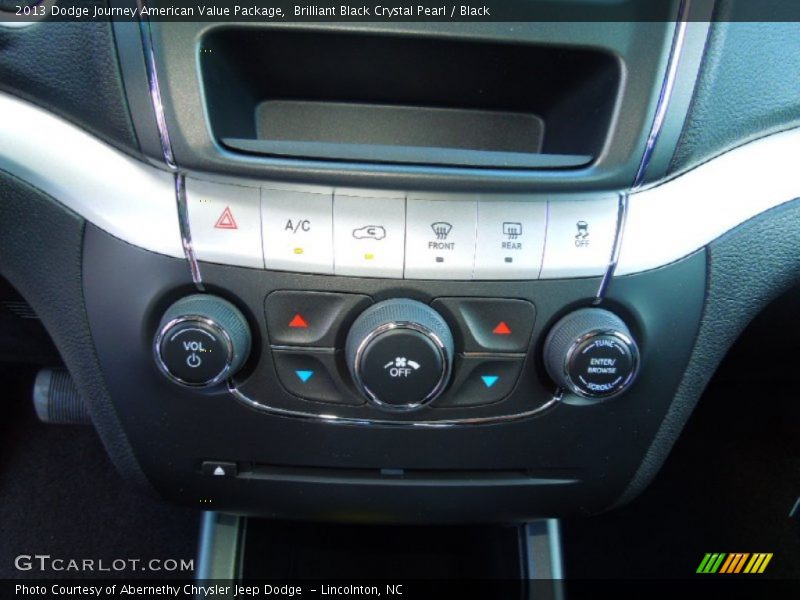 Controls of 2013 Journey American Value Package