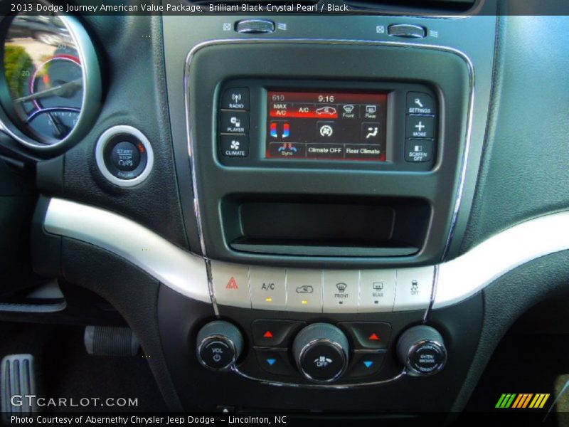 Controls of 2013 Journey American Value Package