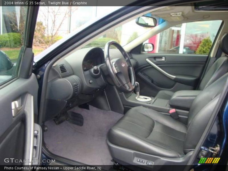 Twilight Blue / Graphite 2004 Infiniti G 35 Sedan