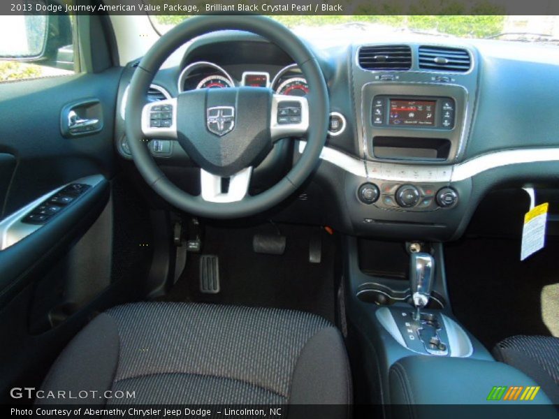 Dashboard of 2013 Journey American Value Package