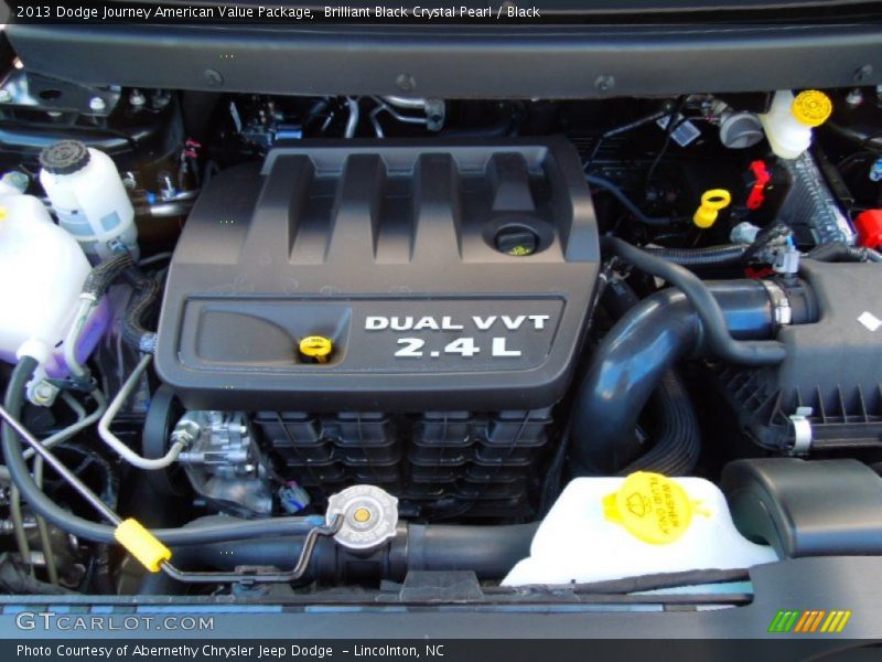  2013 Journey American Value Package Engine - 2.4 Liter DOHC 16-Valve Dual VVT 4 Cylinder