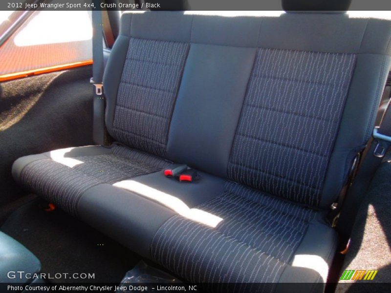 Crush Orange / Black 2012 Jeep Wrangler Sport 4x4