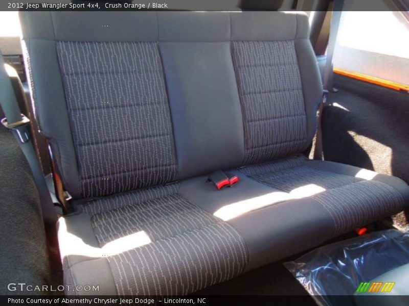 Crush Orange / Black 2012 Jeep Wrangler Sport 4x4