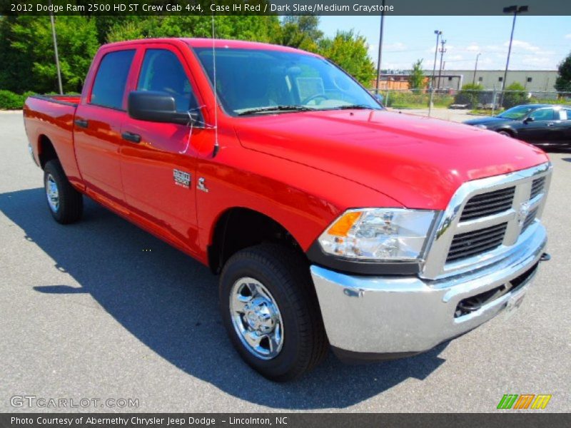 Case IH Red / Dark Slate/Medium Graystone 2012 Dodge Ram 2500 HD ST Crew Cab 4x4