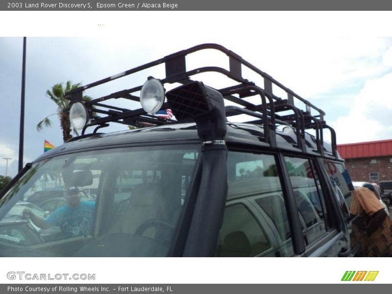 Epsom Green / Alpaca Beige 2003 Land Rover Discovery S