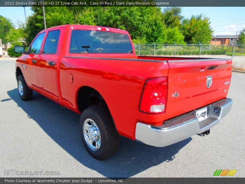 Case IH Red / Dark Slate/Medium Graystone 2012 Dodge Ram 2500 HD ST Crew Cab 4x4