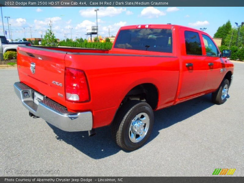 Case IH Red / Dark Slate/Medium Graystone 2012 Dodge Ram 2500 HD ST Crew Cab 4x4
