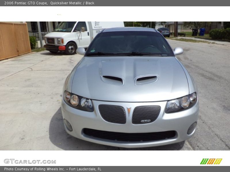 Quicksilver Metallic / Black 2006 Pontiac GTO Coupe