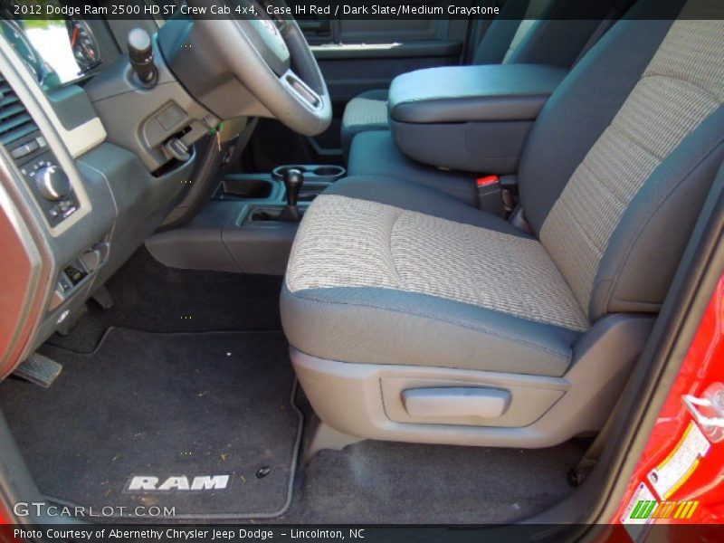  2012 Ram 2500 HD ST Crew Cab 4x4 Dark Slate/Medium Graystone Interior