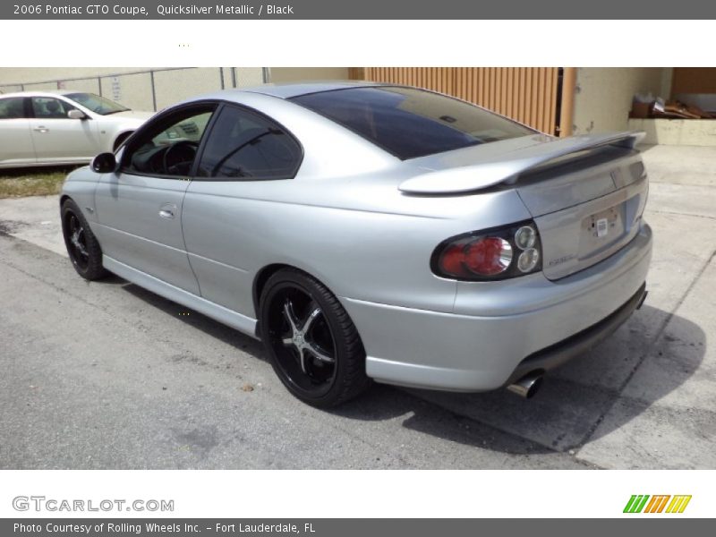 Quicksilver Metallic / Black 2006 Pontiac GTO Coupe