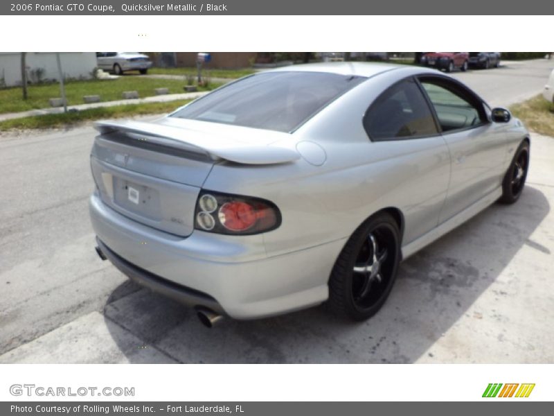 Quicksilver Metallic / Black 2006 Pontiac GTO Coupe