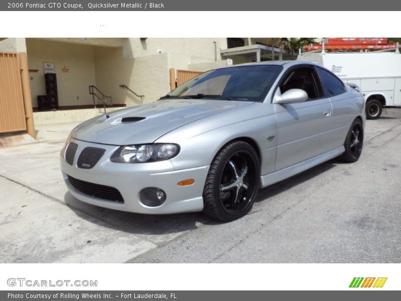 Quicksilver Metallic / Black 2006 Pontiac GTO Coupe