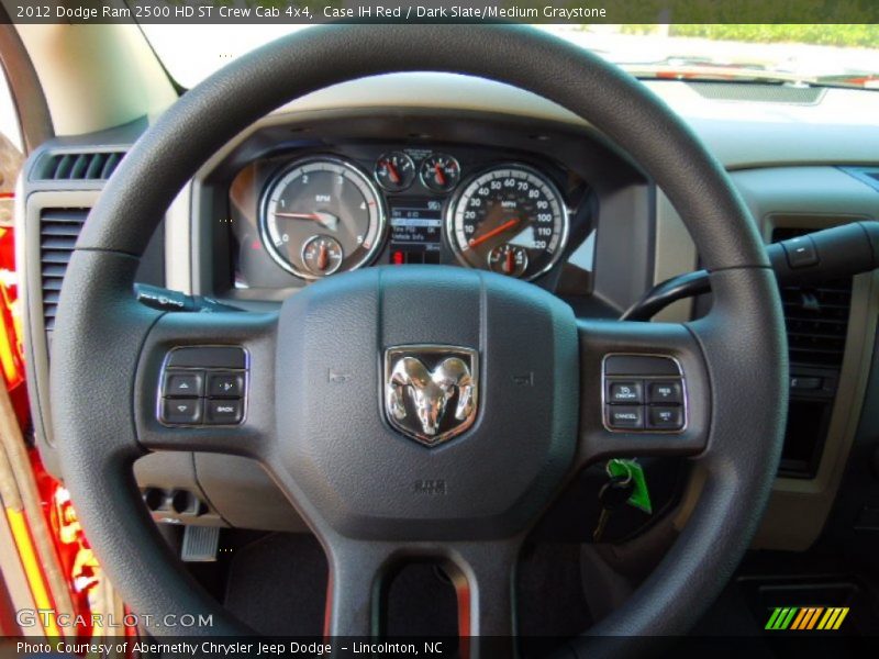  2012 Ram 2500 HD ST Crew Cab 4x4 Steering Wheel
