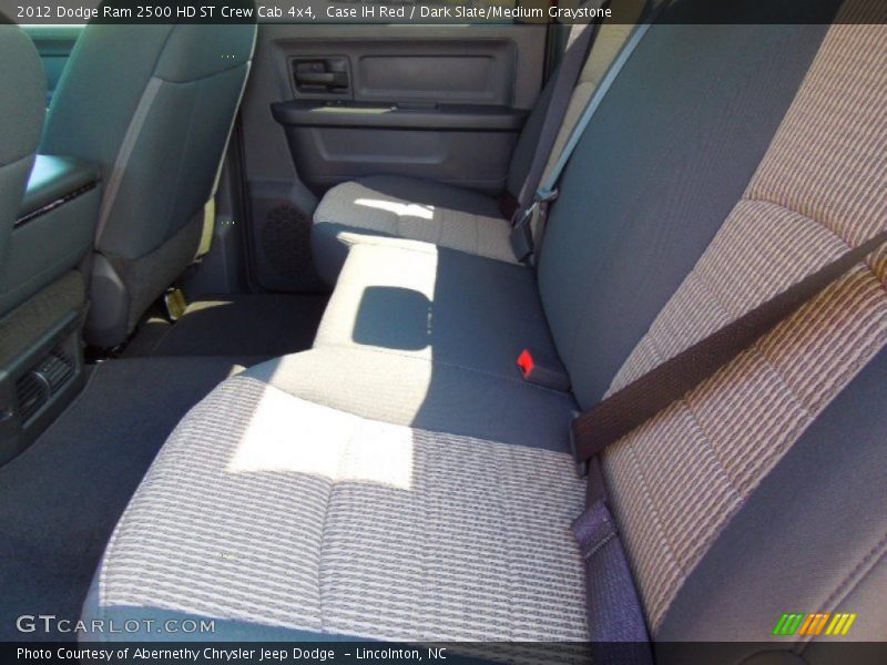 Rear Seat of 2012 Ram 2500 HD ST Crew Cab 4x4