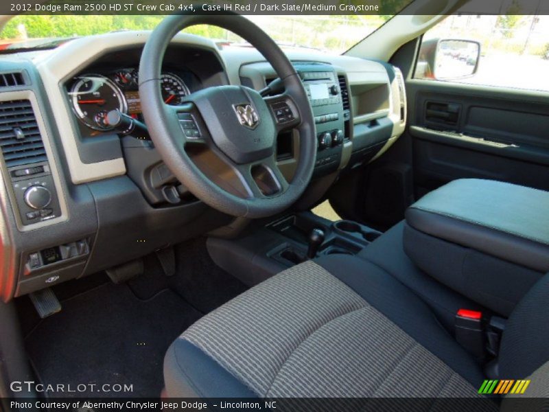 Dark Slate/Medium Graystone Interior - 2012 Ram 2500 HD ST Crew Cab 4x4 