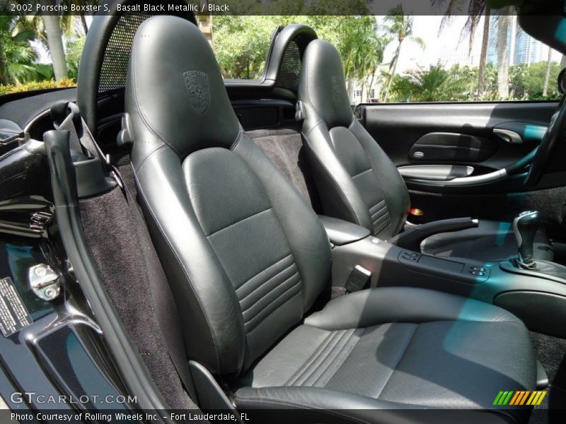  2002 Boxster S Black Interior