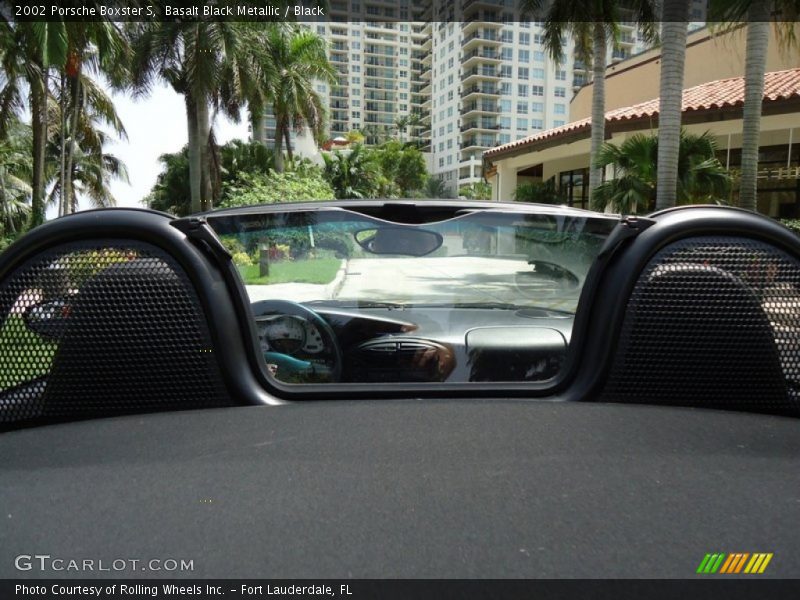 Basalt Black Metallic / Black 2002 Porsche Boxster S