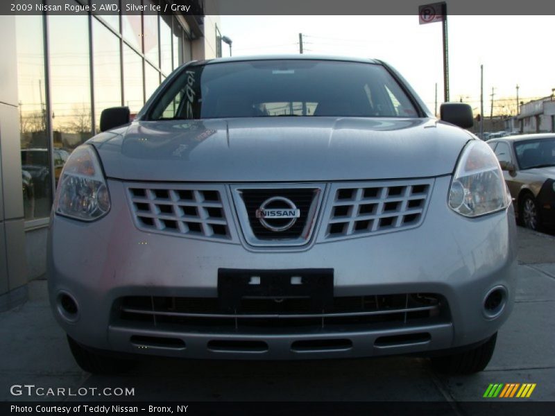 Silver Ice / Gray 2009 Nissan Rogue S AWD