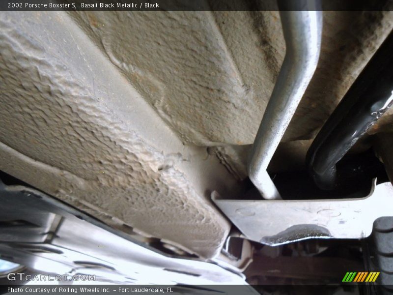 Undercarriage of 2002 Boxster S