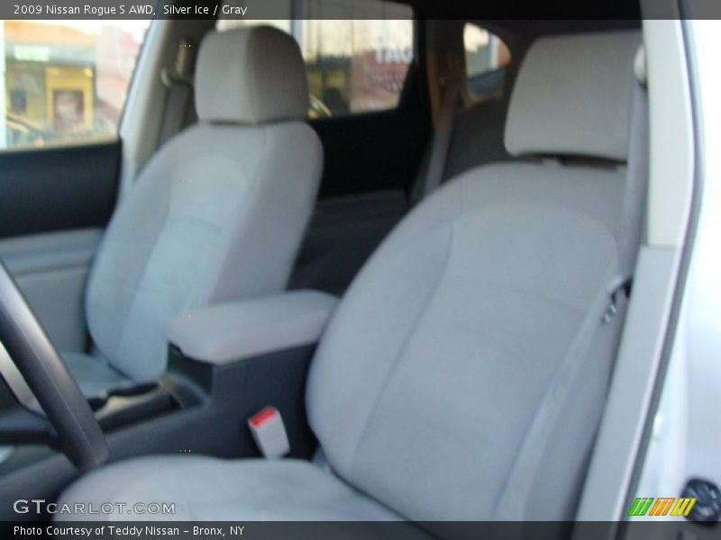 Silver Ice / Gray 2009 Nissan Rogue S AWD