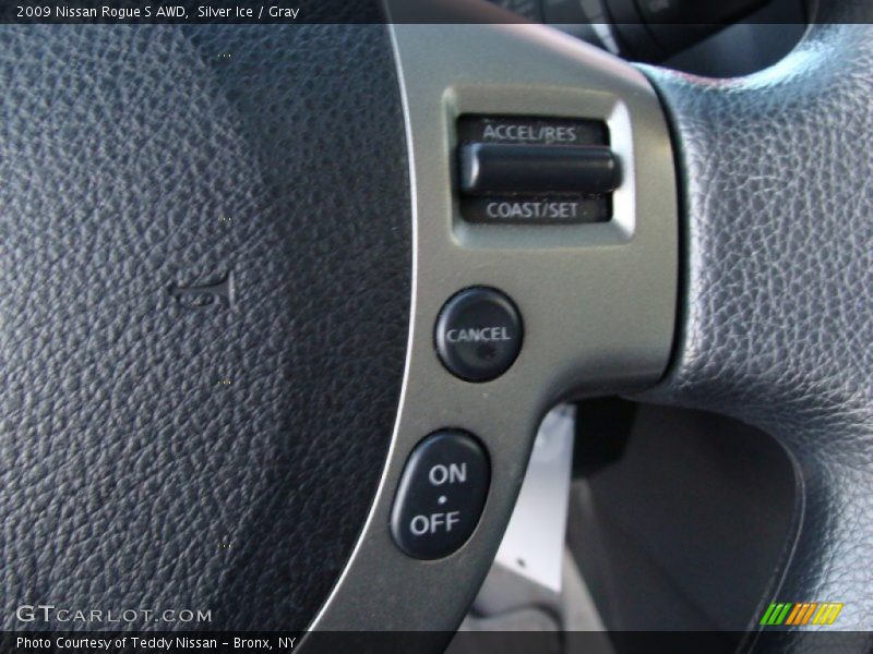 Silver Ice / Gray 2009 Nissan Rogue S AWD