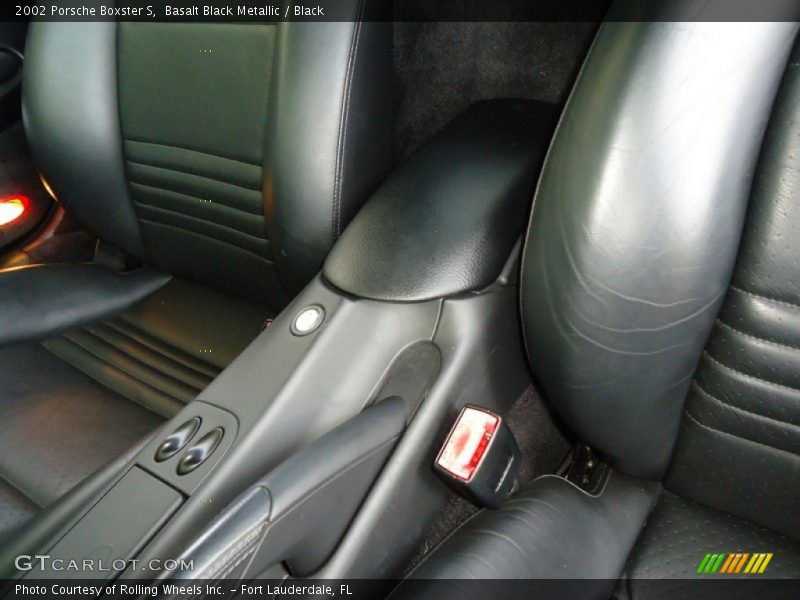 Basalt Black Metallic / Black 2002 Porsche Boxster S