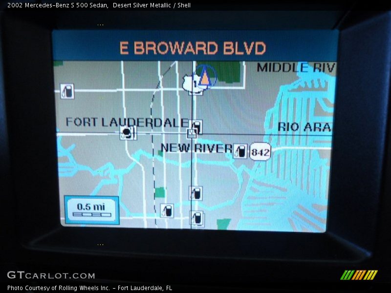 Desert Silver Metallic / Shell 2002 Mercedes-Benz S 500 Sedan