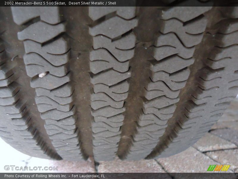 Desert Silver Metallic / Shell 2002 Mercedes-Benz S 500 Sedan