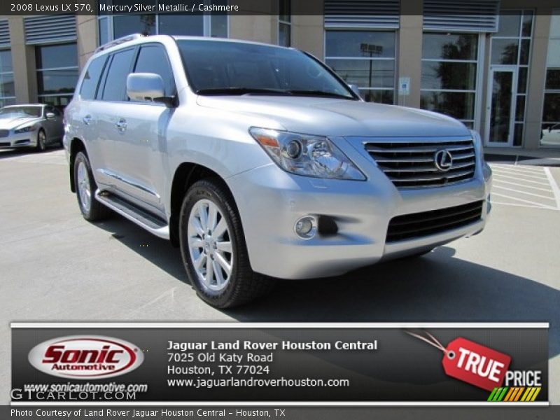Mercury Silver Metallic / Cashmere 2008 Lexus LX 570