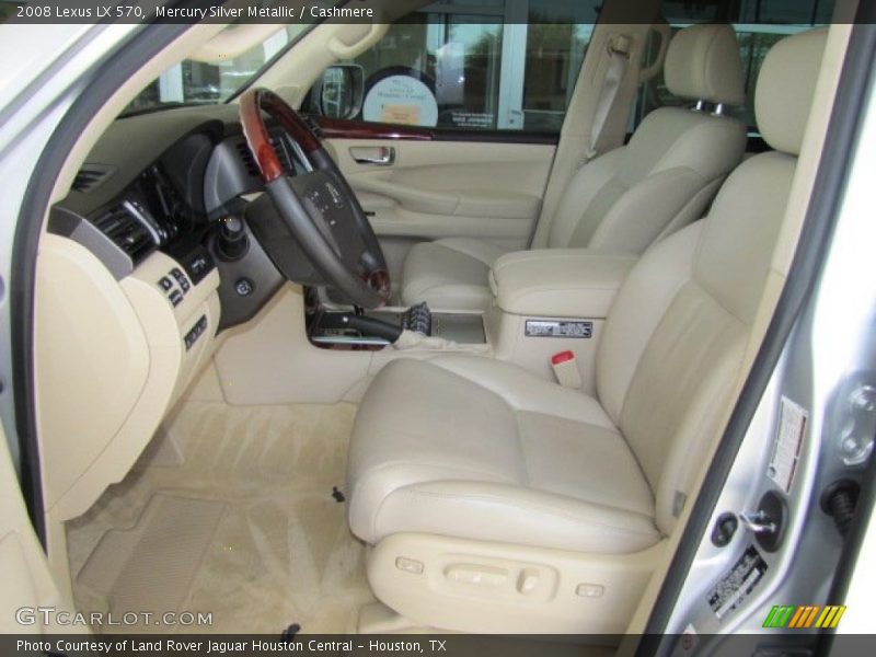 Mercury Silver Metallic / Cashmere 2008 Lexus LX 570