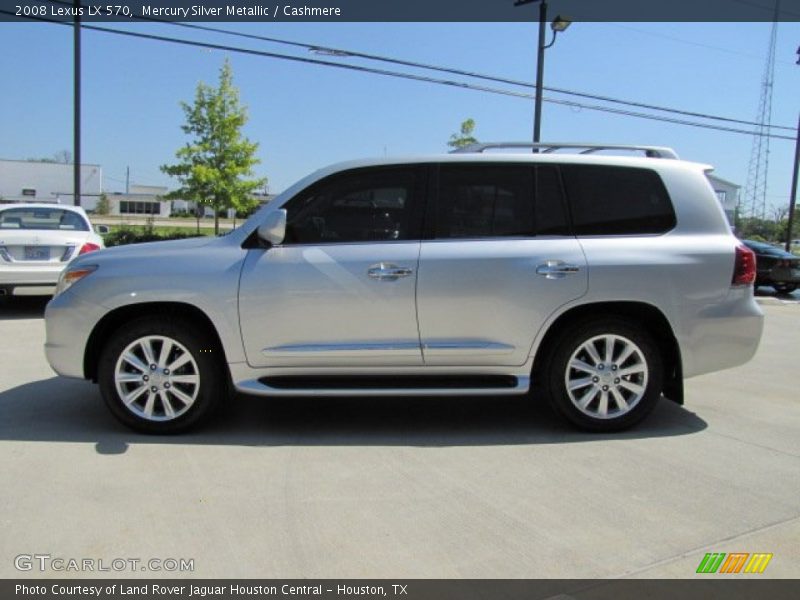 Mercury Silver Metallic / Cashmere 2008 Lexus LX 570