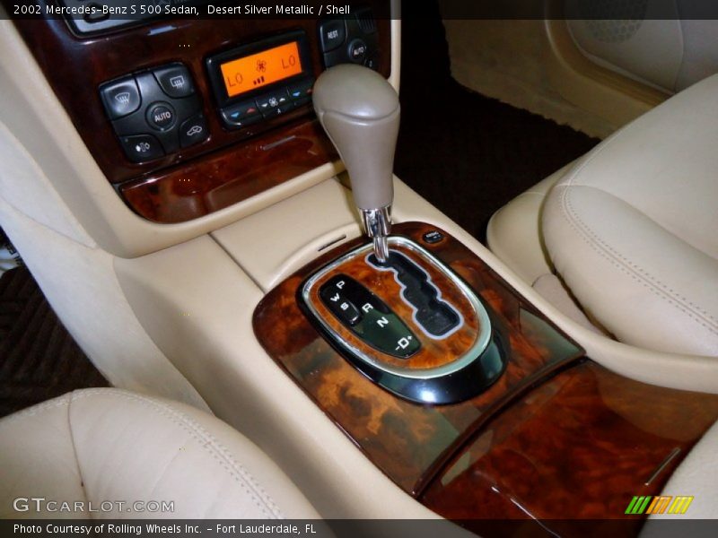 Desert Silver Metallic / Shell 2002 Mercedes-Benz S 500 Sedan