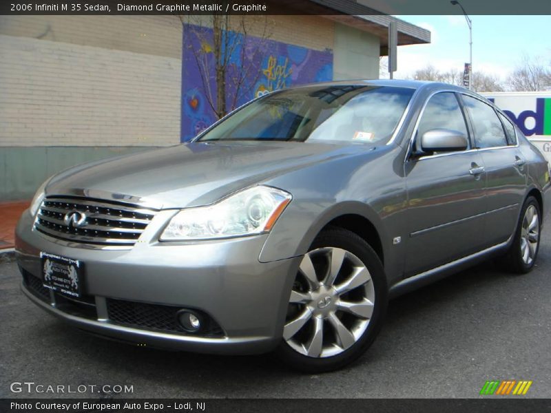 Diamond Graphite Metallic / Graphite 2006 Infiniti M 35 Sedan