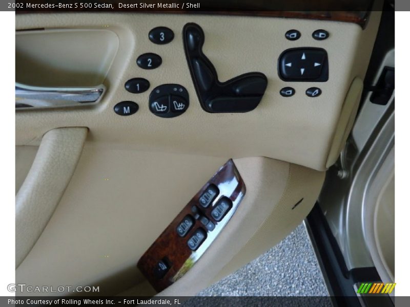 Desert Silver Metallic / Shell 2002 Mercedes-Benz S 500 Sedan